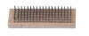 Block handle wire brush