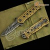 Blog-DA10 Army Green Stainless Steel Multi Functional Pocket Knife DZ-947