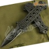 Blog-DA10 Blcak Stainless Steel Multi functional Pocket Knife DZ-937