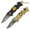 BlogN205 Semi-automatic Stainless Steel Life-saving Pocket Knife DZ-946