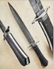 Blue Bird's Custom Handmade Damascus Steel Dagger / Sword / Hunting