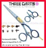 Blue Colours Beauty titanium scissors Product TD-1A55Ti