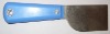 Blue handle putty knife
