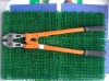 Bolt cutter with plastic grip