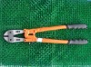 Bolt cutter with plastic grip