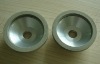 Bowl-shaped diamond grinding wheel for PCD