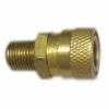 Brass hydraulic quick coupler 1/8"BSP