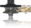 Brazed Diamond Router Bit - V20 Bullnose