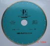 Brazed diamond concrete saw blade