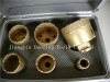 Brazed diamond core drill kits