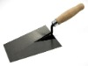 Bricklaying Trowel With Wooden Handle