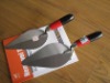 Bricklaying trowel with wooden handle