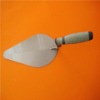 Bricklaying trowel with wooden handle