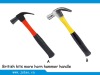 British kits more horn hammer handle