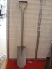 British style metal shovel