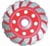 Broad Turbo Cup Diamond Grinding Wheel