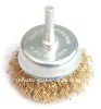 Brush Brass coated Steel Wire Brush with Shank