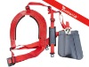 Brush cutter harness shoulder strap