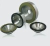 CBN wheels for glass use