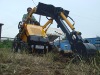 CE Certificated Skid steer loader-digger