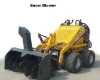 CE Certificated Skid steer loader-snow blower