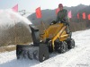 CE Certificated Skid steer loader-snow blower