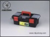 CE certificate 13" plastic Tool box with transparent lid
