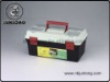 CE certificate 16" plastic Tool box with transparent lid