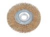 CRIMPED BENCH GRINDER WIRE BRUSH