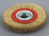 CRIMPED STEEL WIRE BRUSH