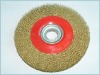 CRIMPED WIRE BRUSH WHEEL