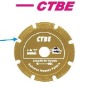 (CTBE) dia114mm U-Slot Segmented Small Diamond saw Blade for Long Life Cutting Ceramic Tile -- CTBE