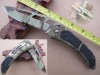 Camouflage folding knife