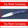 Camping Pocket Knife With Aluminum Handle