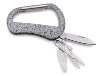 Carabiner with knife