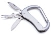 Carabiner with knife