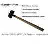 Carbon Steel Hoe Head With Long Wooden Handles