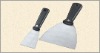 Carbon Steel Putty Knife with plastic handle 7563