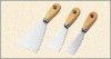 Carbon Steel Putty Knife with wood handle kit set 9105
