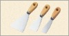 Carbon Steel Putty Knife with wood handle kit set 9105