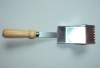 Carbon Steel and Wood Handle Sand Scoop as garden tool