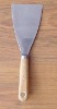 Carbon steel Scraper With Wooden Handle