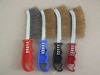 Carbon steel wire Machine brush with plastic handle