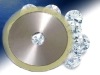 Ceramic diamond bruting wheel for natural diamond