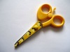 Children scissor with pattern coating