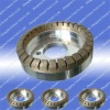 China sintered metal bond diamond grinding wheel for glass double edger