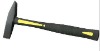 Chipping hammer with double color plastic coating handle