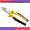 Chrome or Nickel Finished Hardware Hand Tools Professional Combination Pliers with bi-material handle
