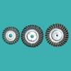 Circular /Wheel Brushes Knotted Wire