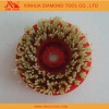 Circular diamond brush